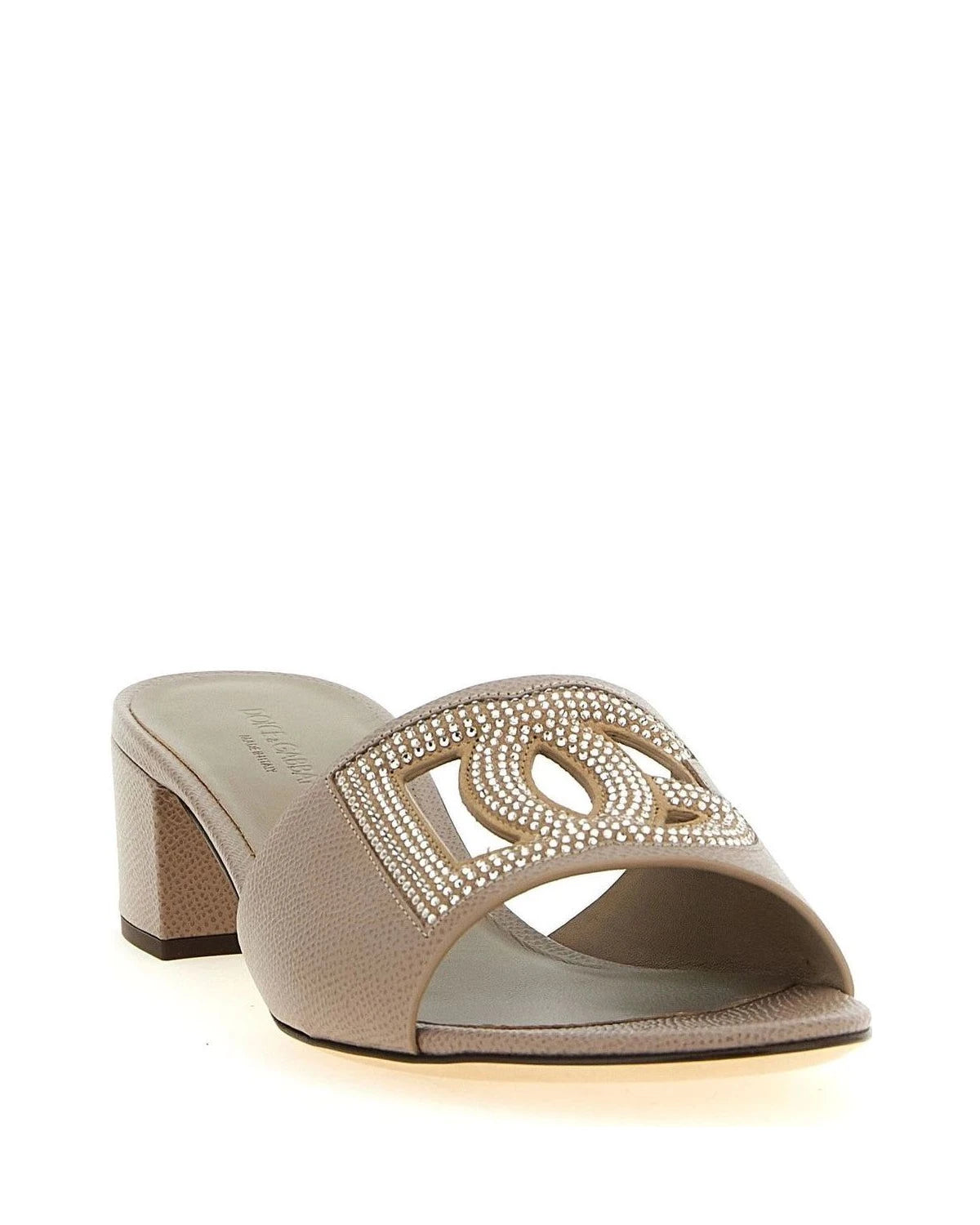 Dolce & Gabbana Heels in gray, Calf Leather — view 2