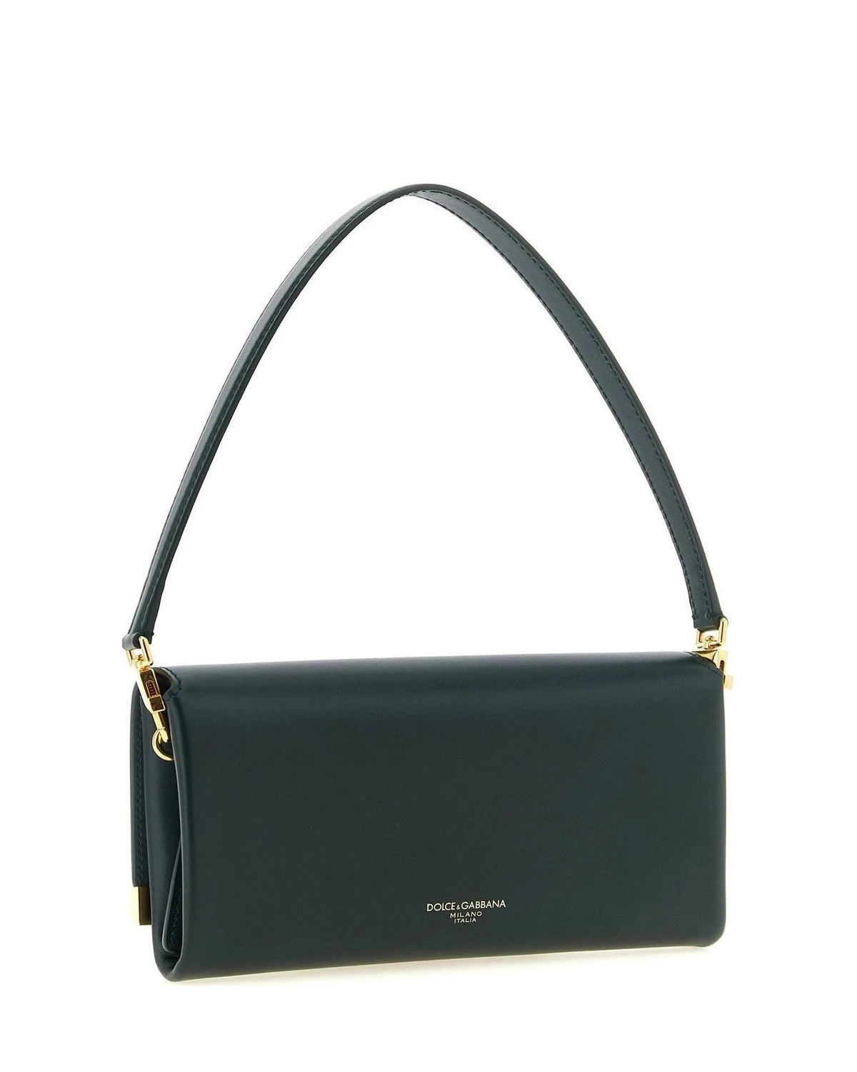 Dolce & Gabbana Shoulder Bag in black, Calfskin Leather — view 2