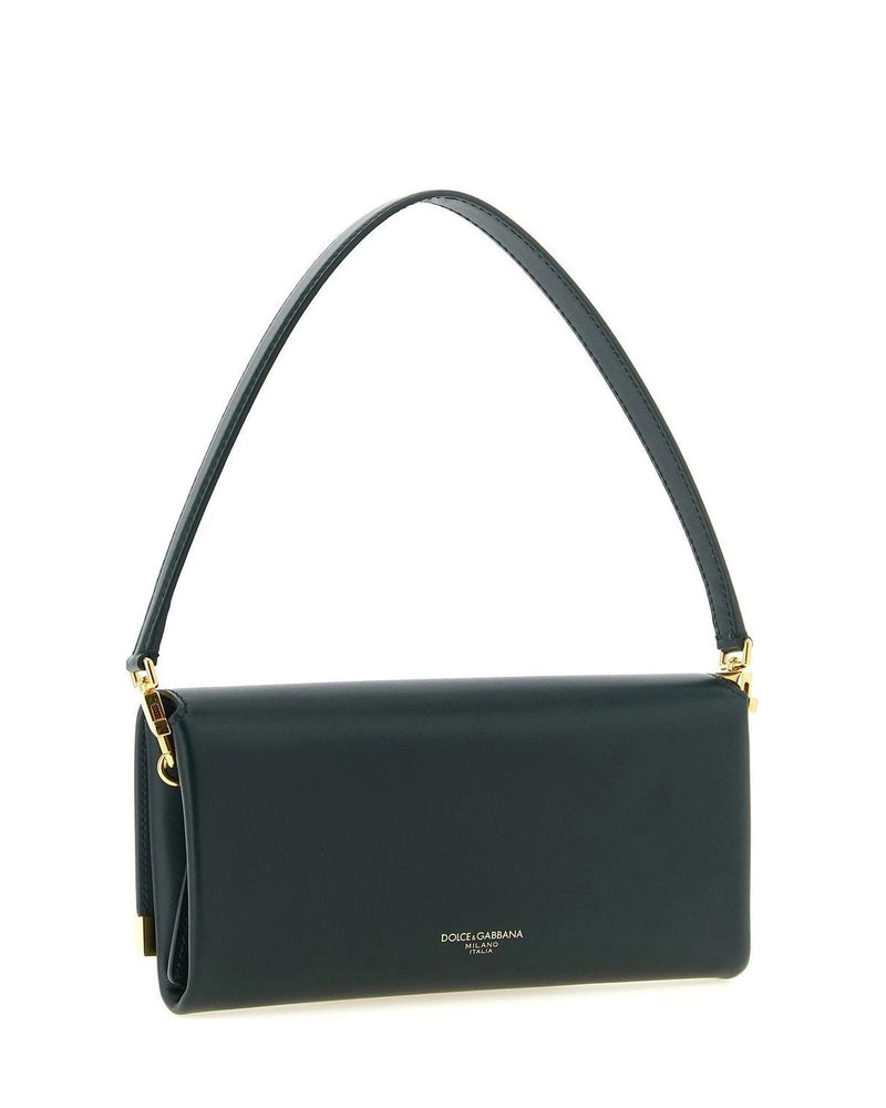Dolce & Gabbana Shoulder Bag in black, Calfskin Leather — view 2