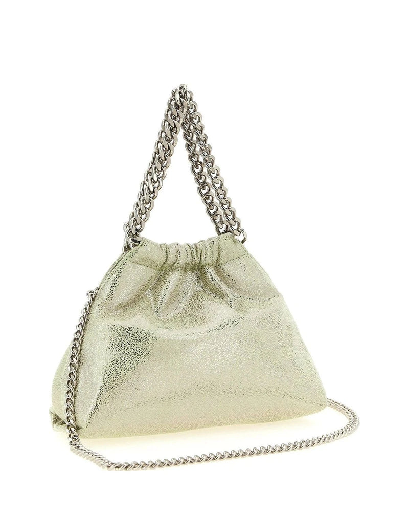 Stella McCartney Hobo Bag in silver, Polyester — view 2