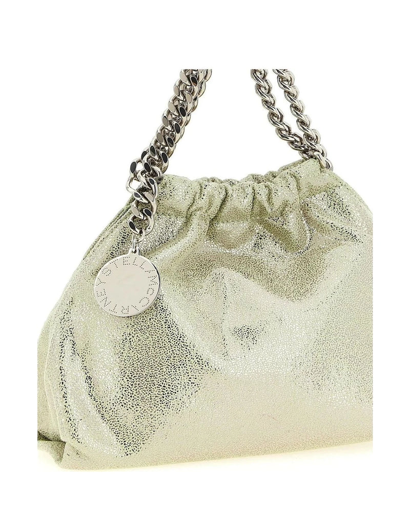 Stella McCartney Hobo Bag in silver, Polyester — view 3