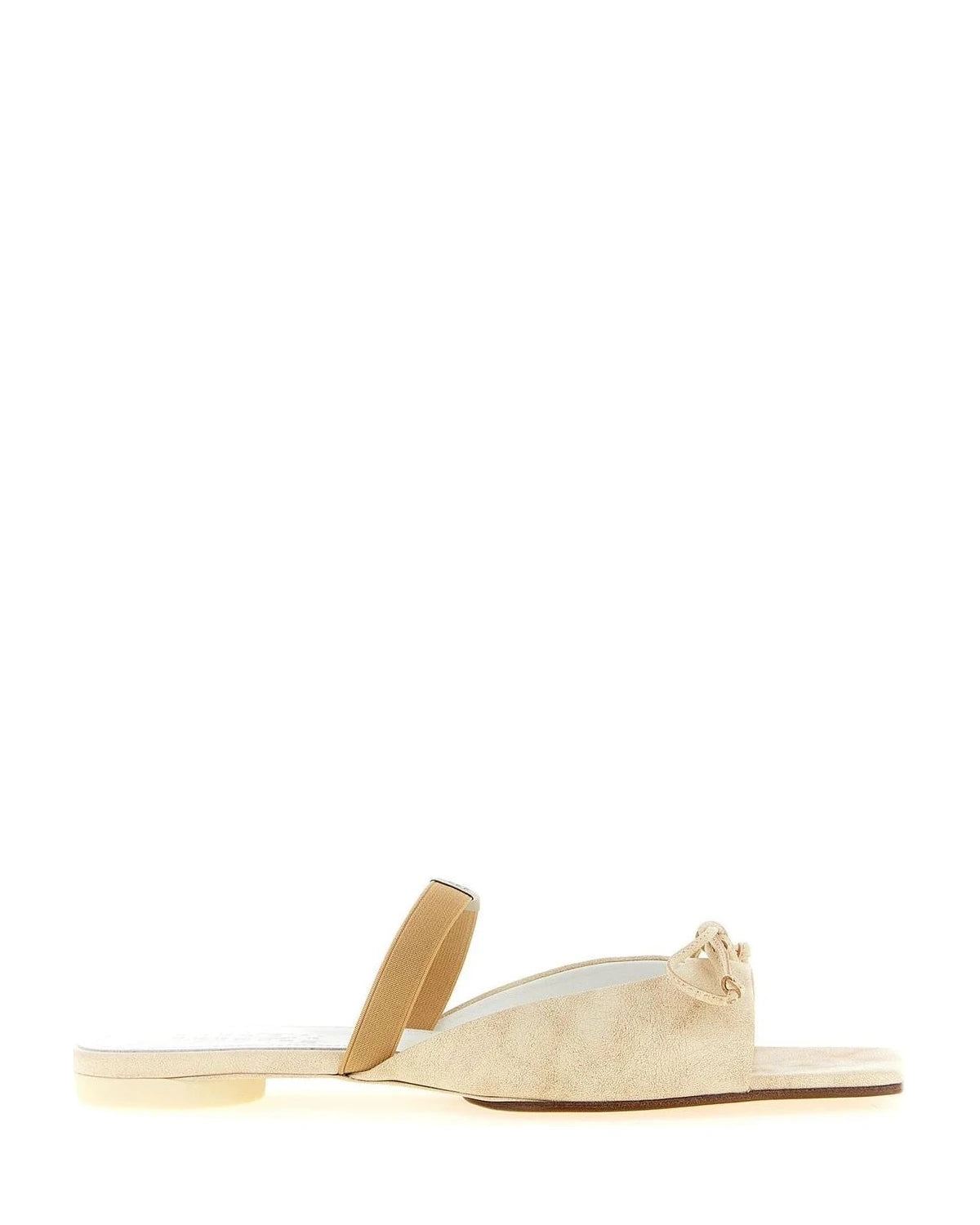 MM6 Maison Margiela Sandals in beige, Cow Leather