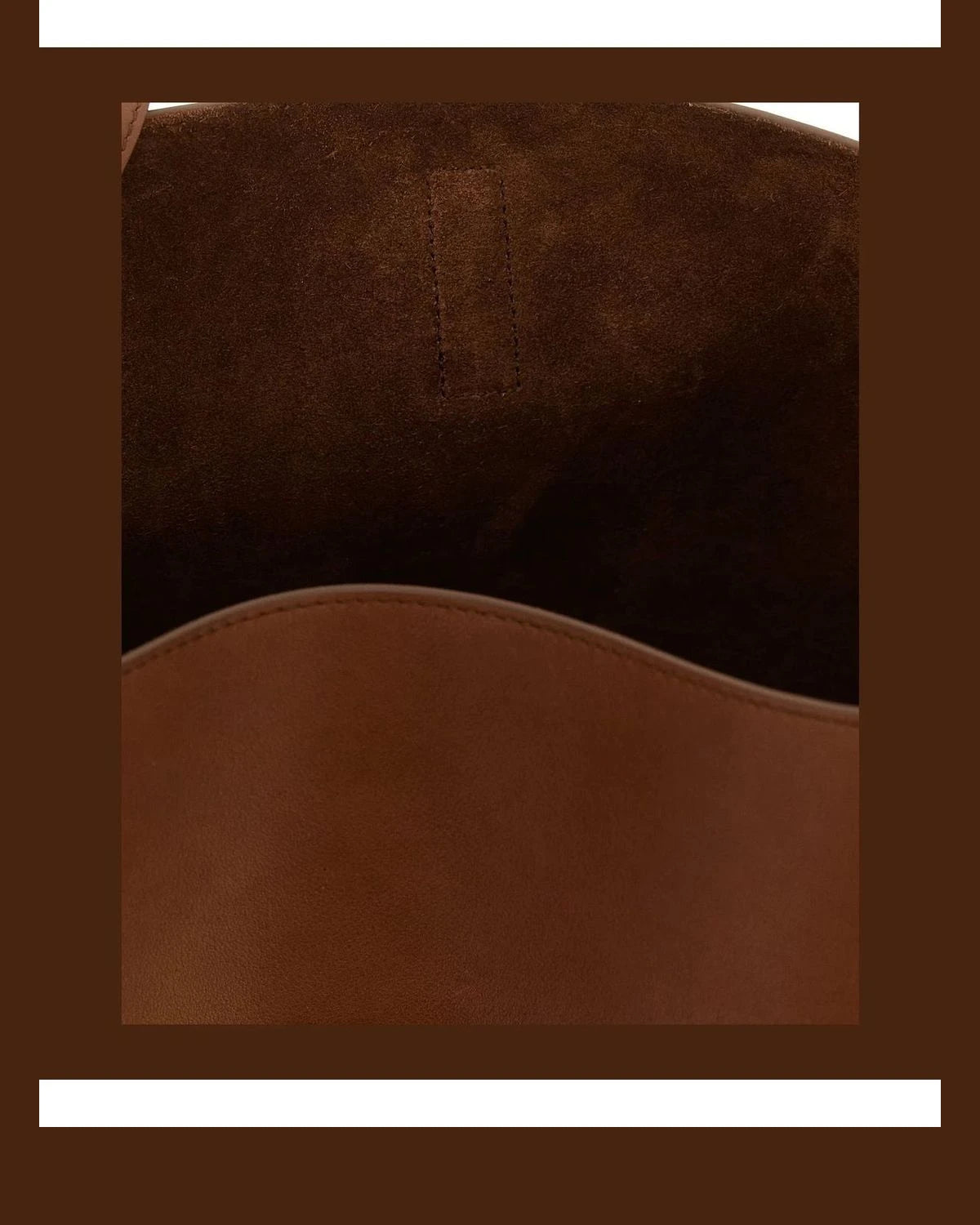Saint Laurent Shoulder Bag in brown, Calfskin Leather — view 4