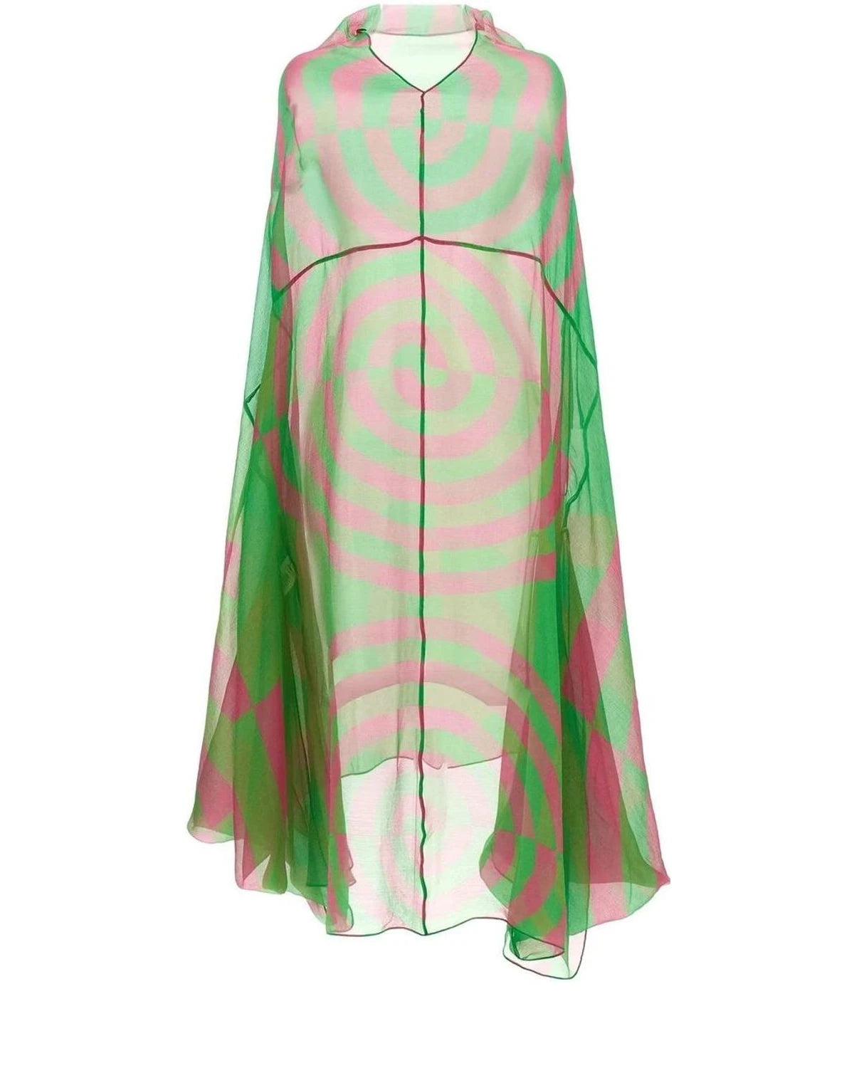 Dries Van Noten Dresse in multicolor, Silk — view 2