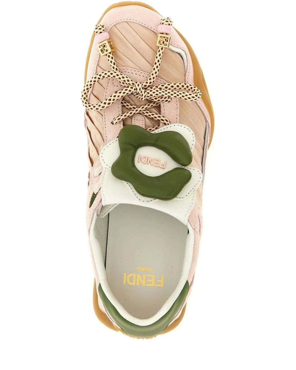 Fendi Sneakers in multicolor, Calfskin Leather — view 5