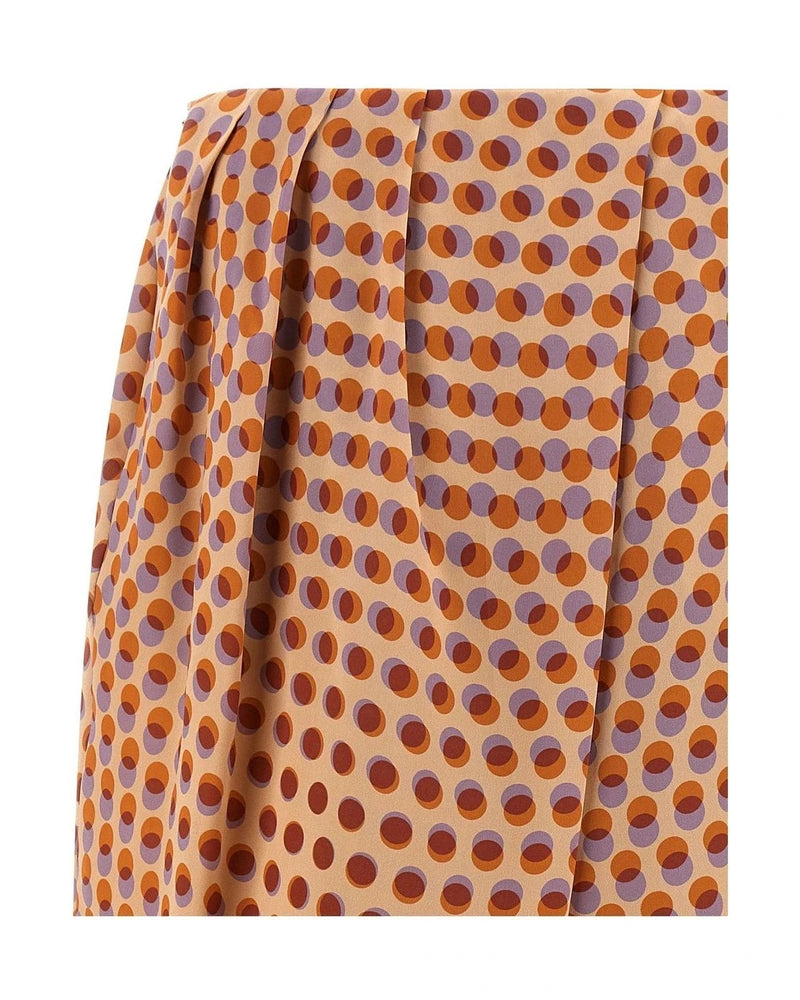 Dries Van Noten Skirt in multicolor, Silk — view 3