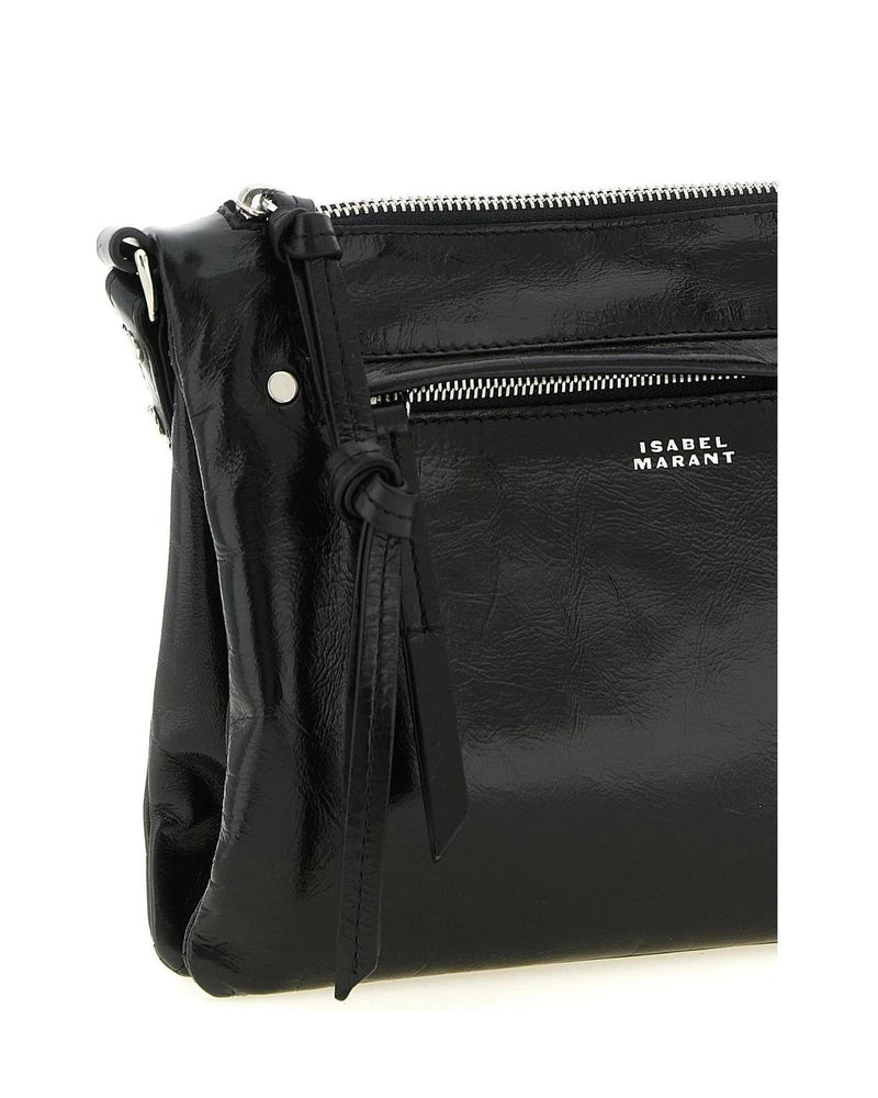 Isabel Marant Cross Body Bag in black, Calfskin Leather — view 3