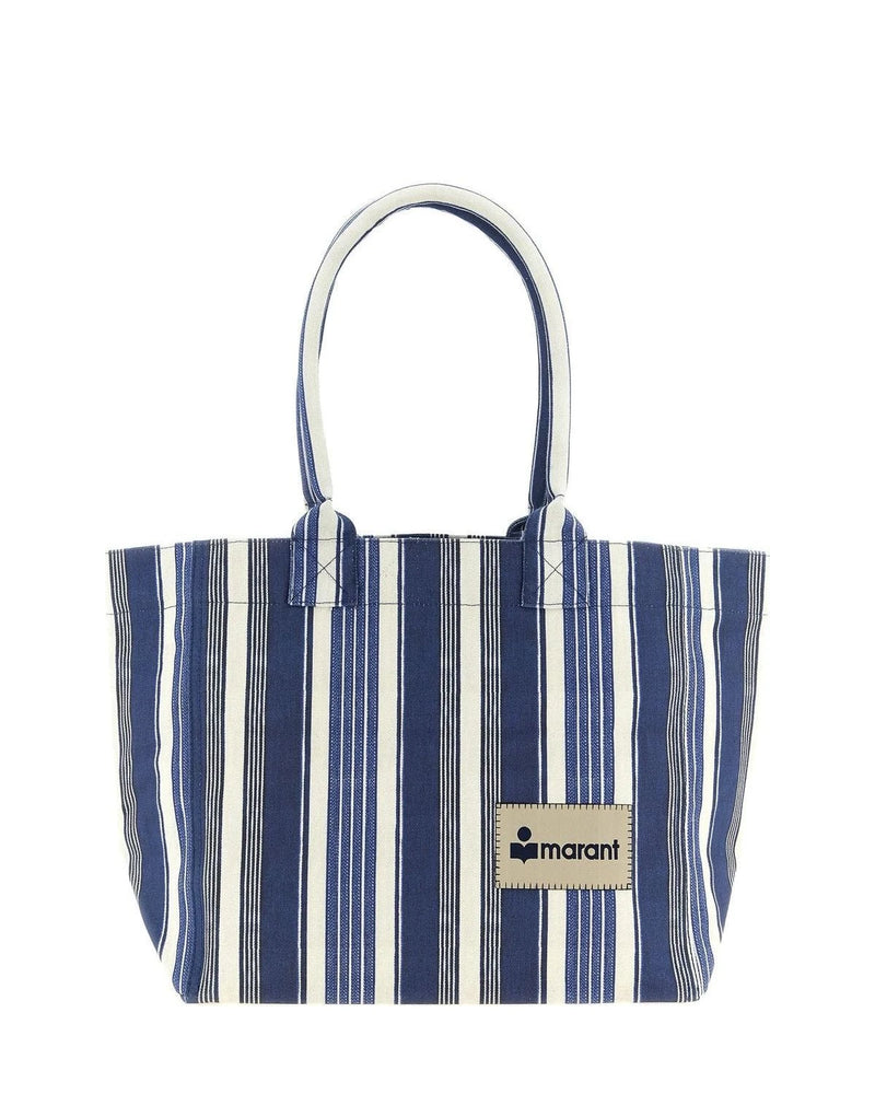 Isabel Marant Tote Bag in blue, Cotton