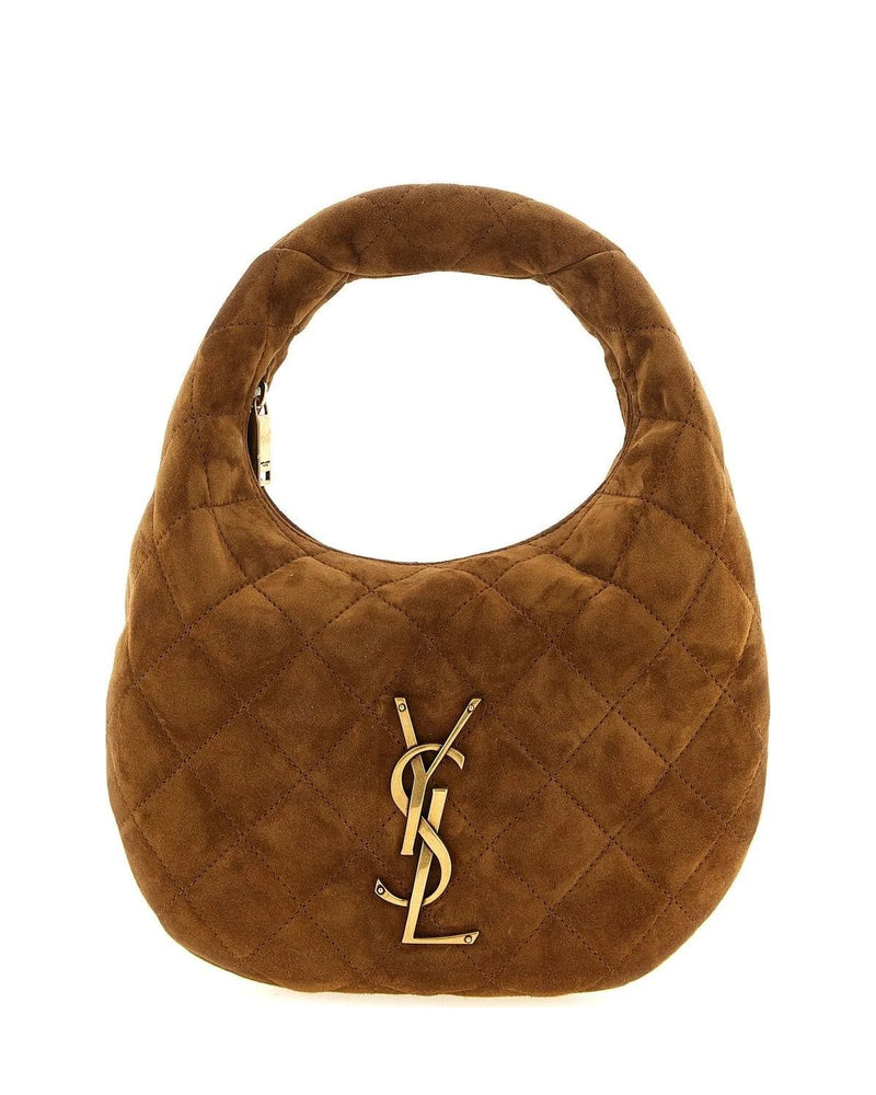 Saint Laurent Hobo Bag in brown, Calfskin Leather