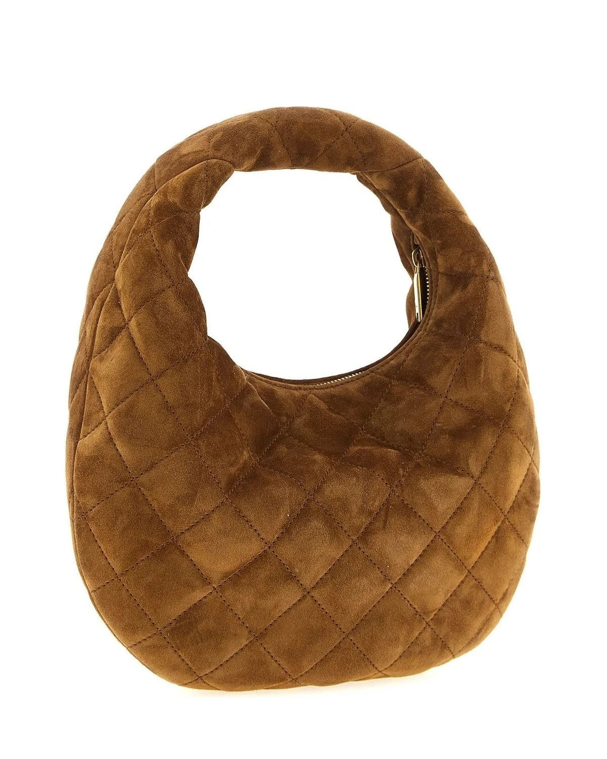 Saint Laurent Hobo Bag in brown, Calfskin Leather — view 2