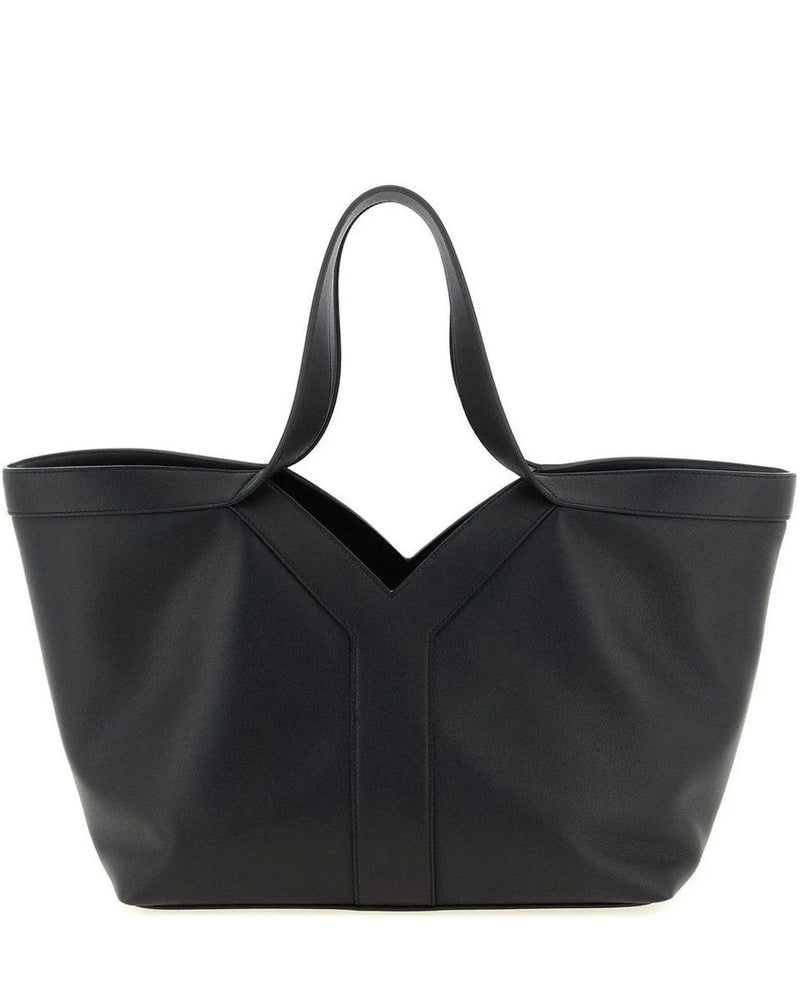 Saint Laurent Tote Bag in black, Calfskin Leather