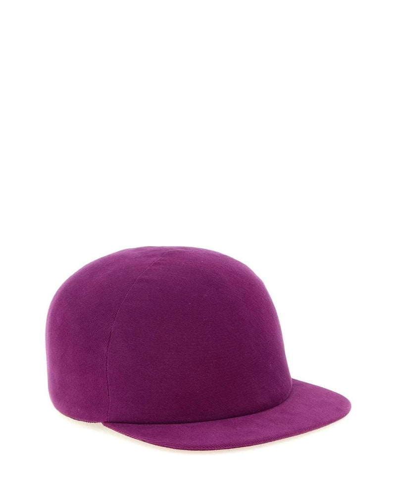 Balenciaga Baseball Cap in purple, Cotton — view 2
