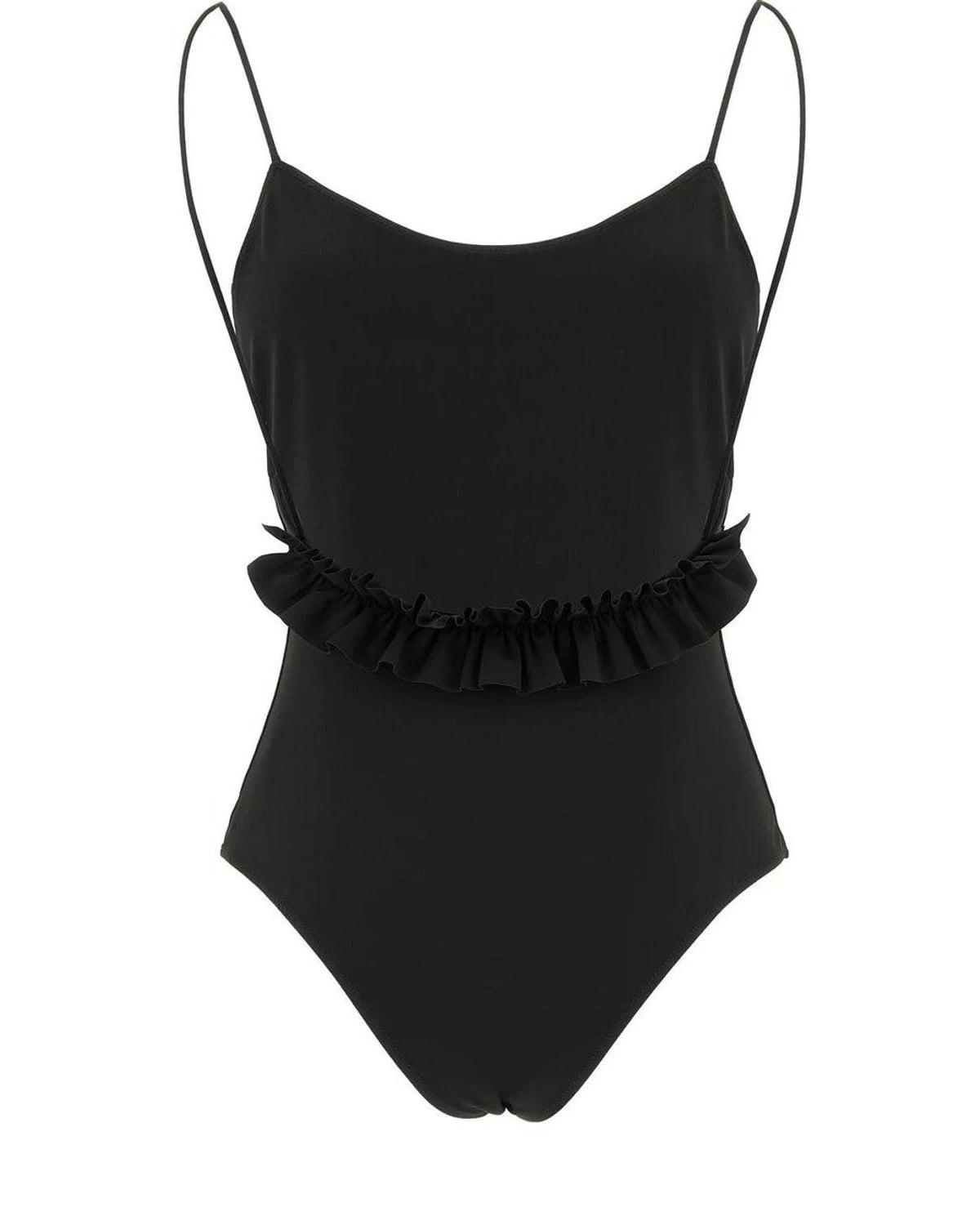 Jacquemus One-Piece Swimsuit in black, Polyamide — view 2
