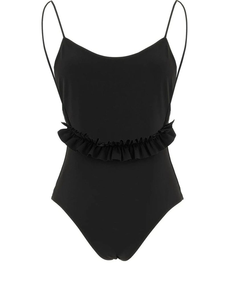 Jacquemus One-Piece Swimsuit in black, Polyamide — view 2