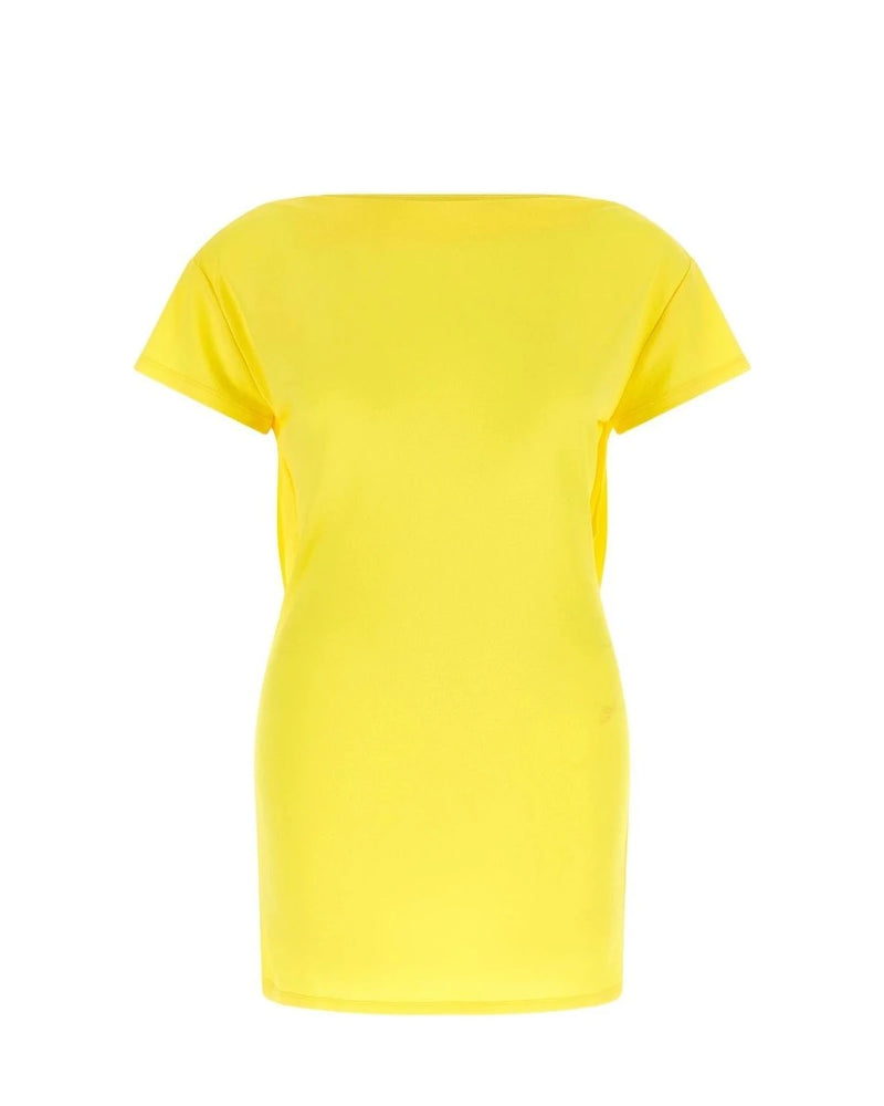 Jacquemus Dresse in yellow, Viscose