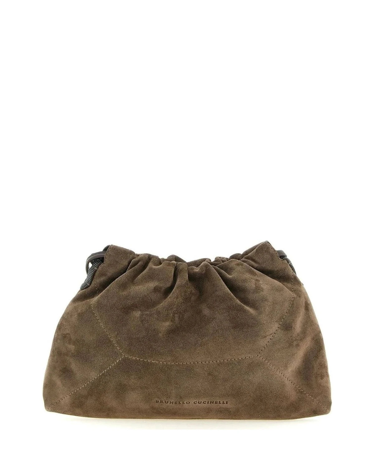 Brunello Cucinelli Bucket Bag in brown, Calfskin Leather