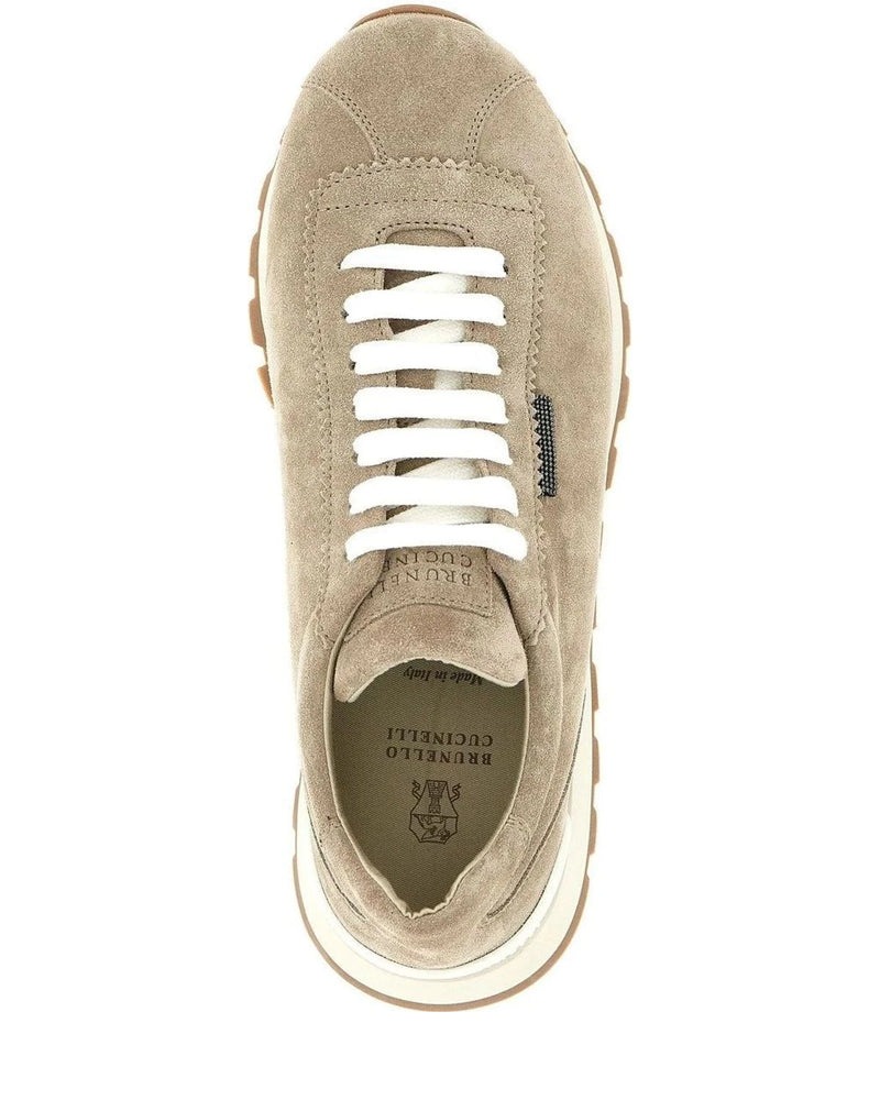 Brunello Cucinelli Sneakers in beige — view 4