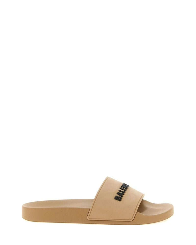 Balenciaga Slides in beige, Tpu