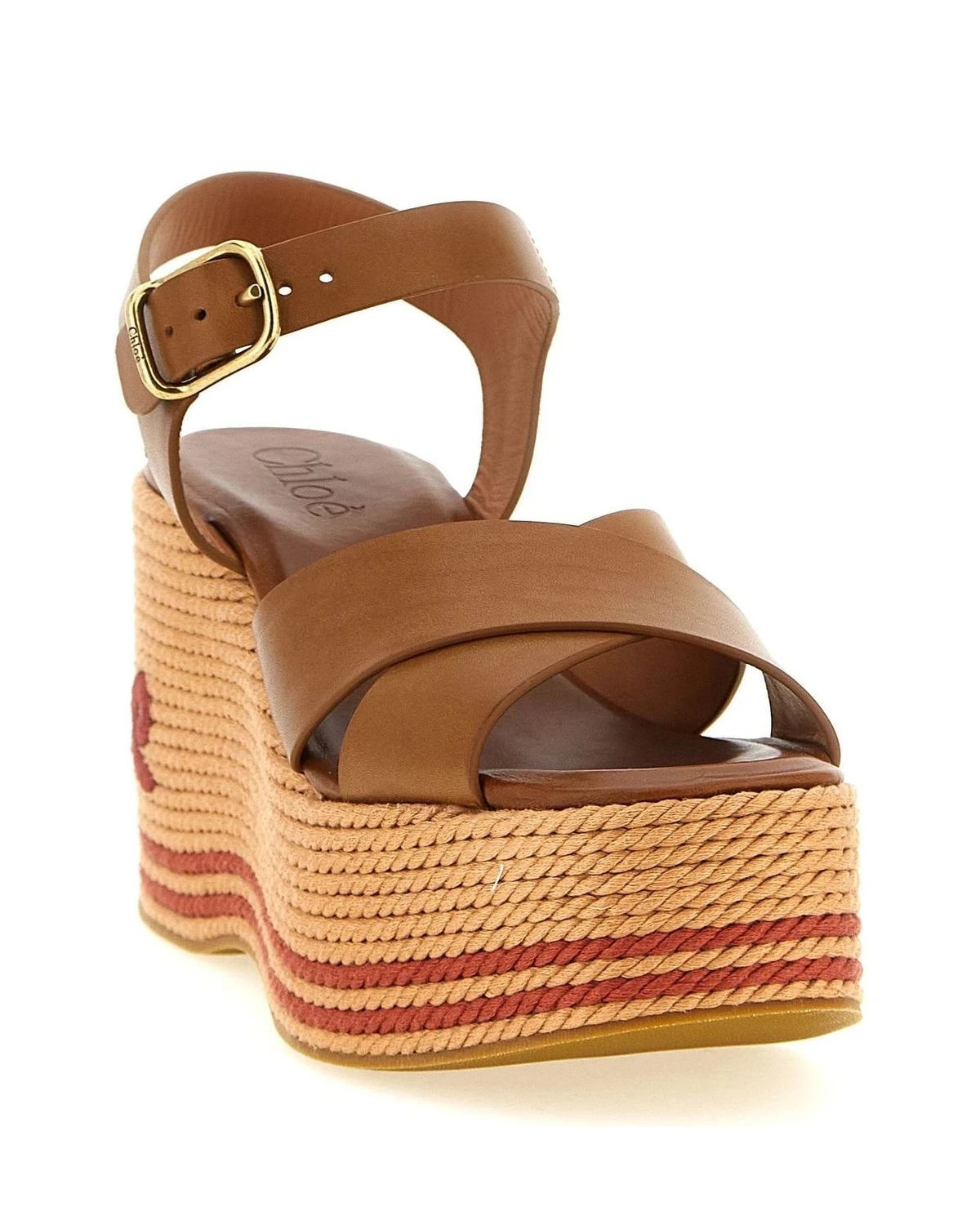 Chloé Heels in brown, Calfskin Leather — view 2