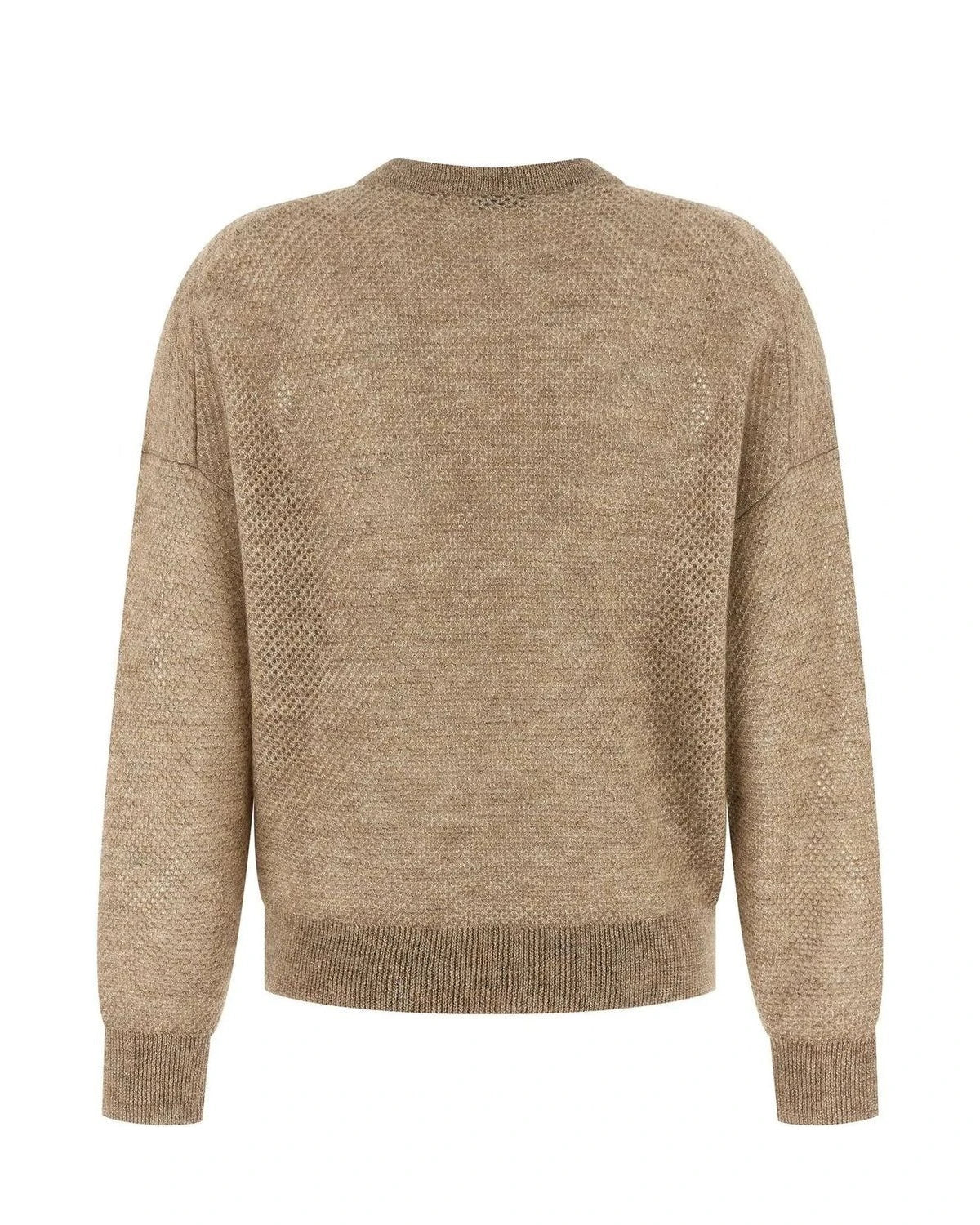 Brunello Cucinelli Sweater in beige, Mohair Wool — view 2