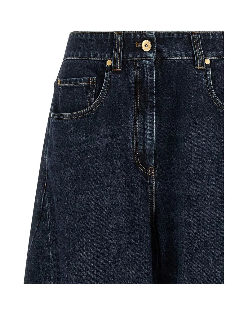 Brunello Cucinelli Jean in blue, Cotton — view 3