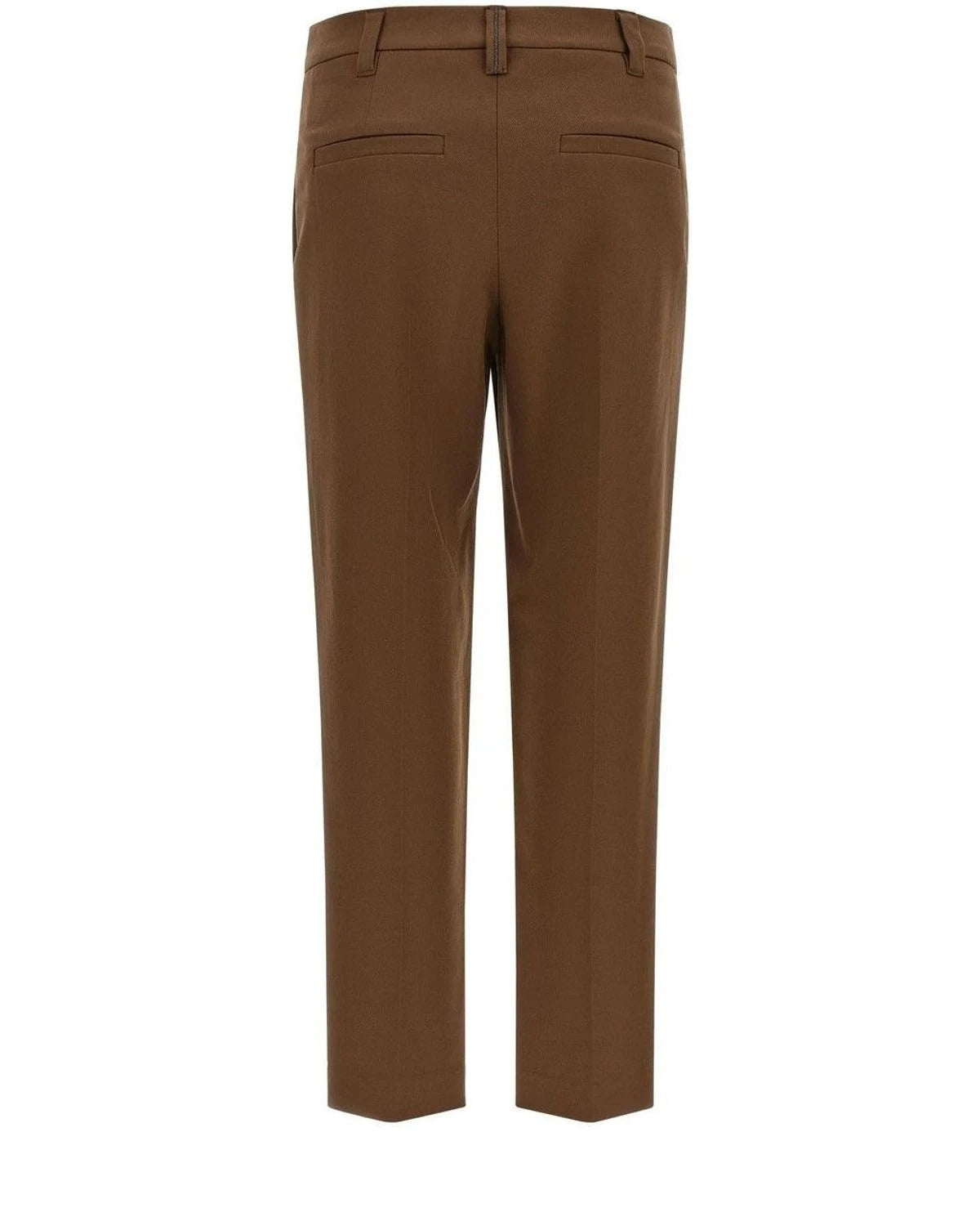 Brunello Cucinelli Trouser in brown, Cotton — view 2