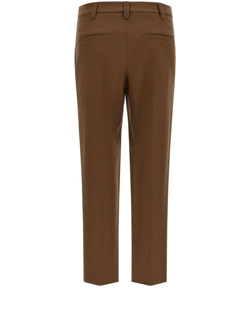 Brunello Cucinelli Trouser in brown, Cotton — view 2