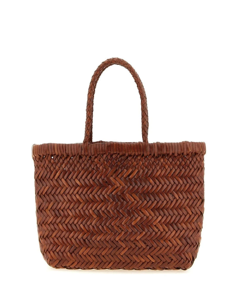 Dragon Diffusion Tote Bag in brown, Calfskin Leather