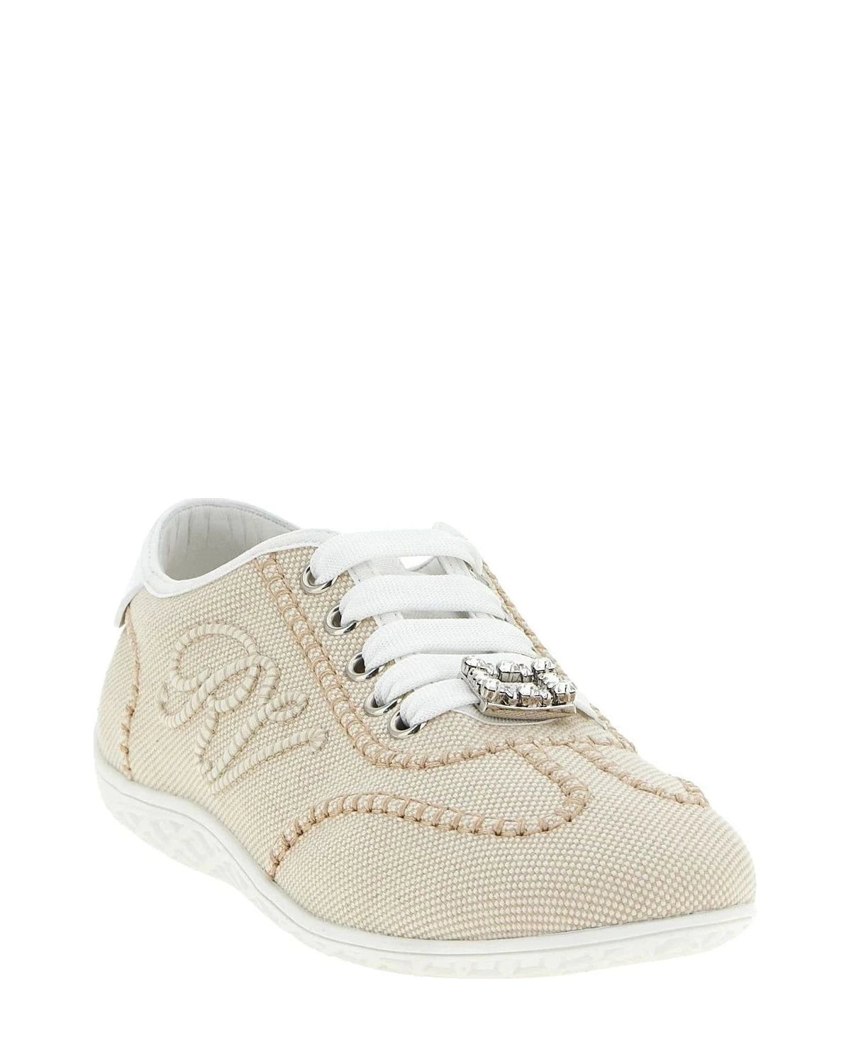 Roger Vivier Sneakers in beige, Polyamide — view 2
