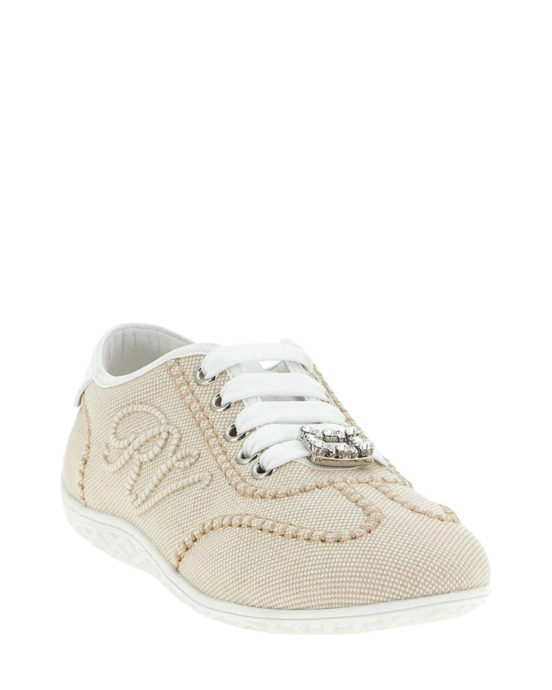 Roger Vivier Sneakers in beige, Polyamide — view 2