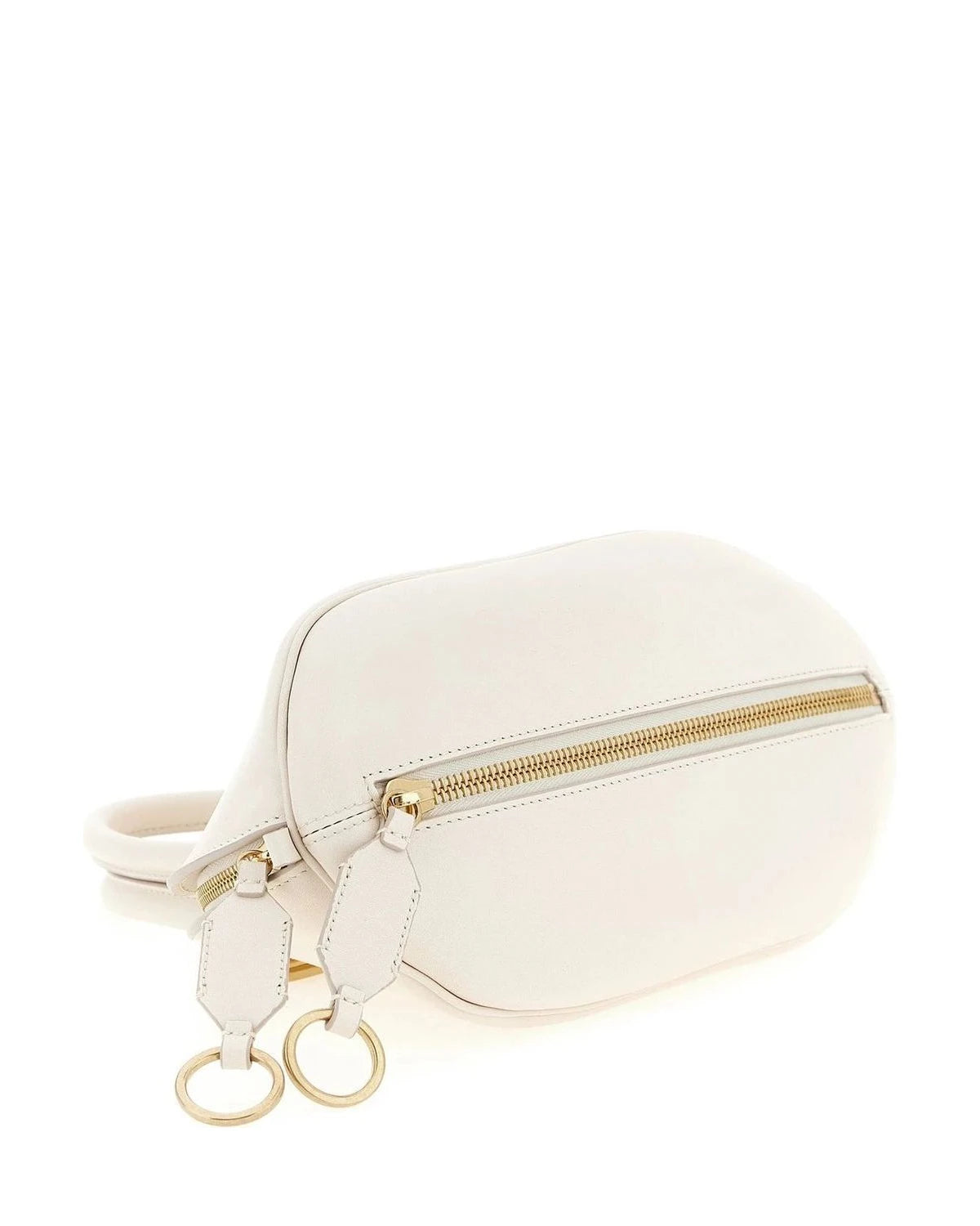 Balenciaga Baguette Handbag in white, Calfskin Leather — view 3