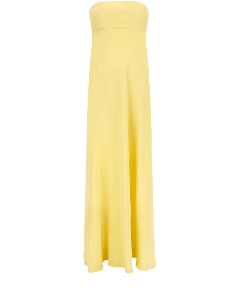 Giovanni Bedin Dresse in yellow, Silk