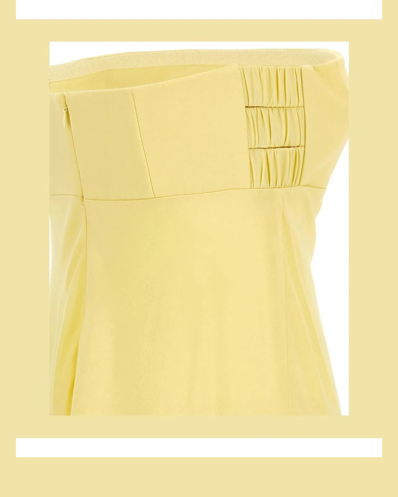 Giovanni Bedin Dresse in yellow, Silk — view 4