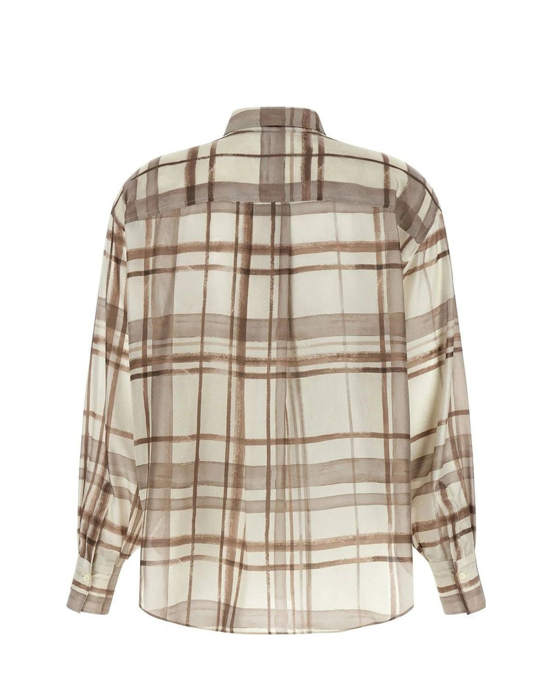 Brunello Cucinelli Dress Shirt in beige — view 2