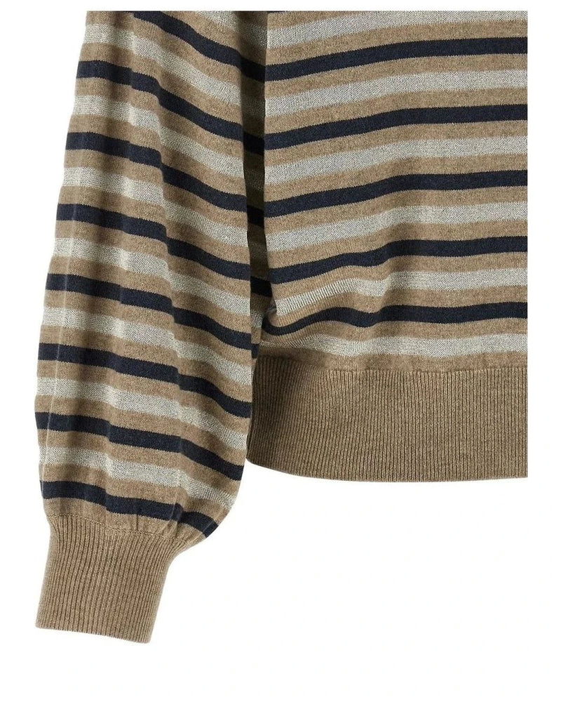Brunello Cucinelli Sweater in multicolor, Virgin Wool — view 4