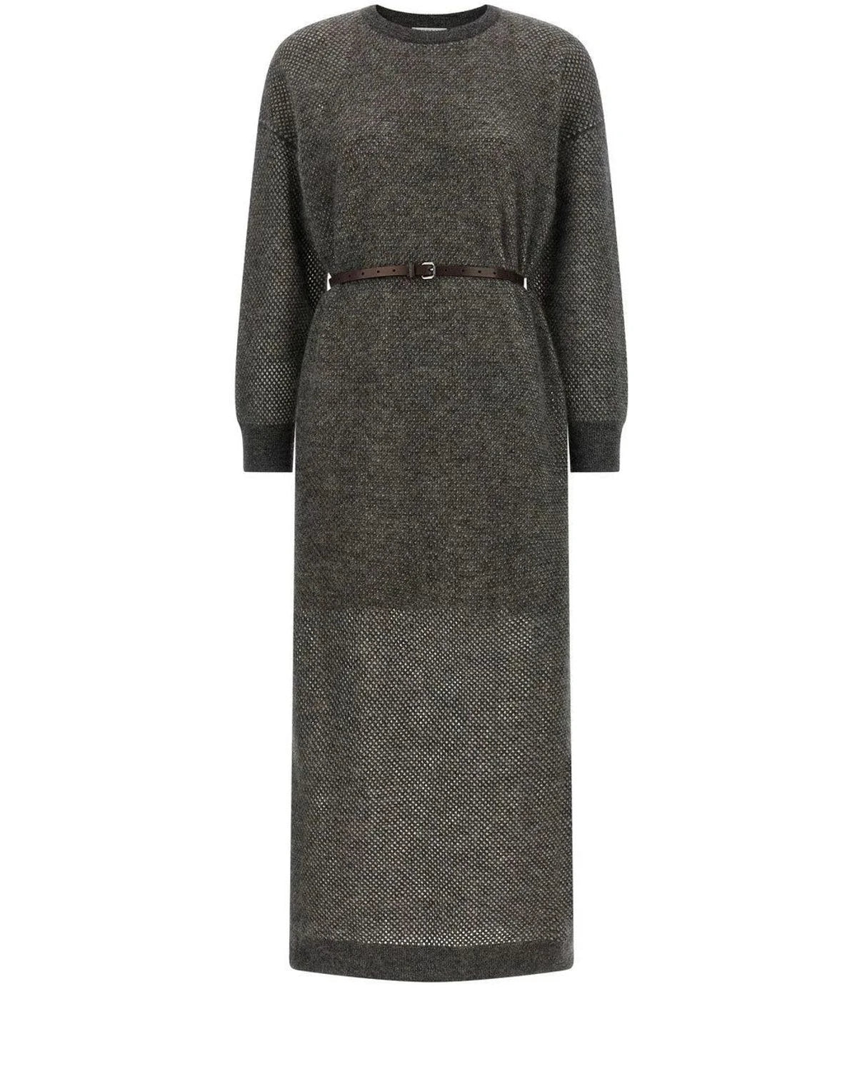 Brunello Cucinelli Dresse in gray