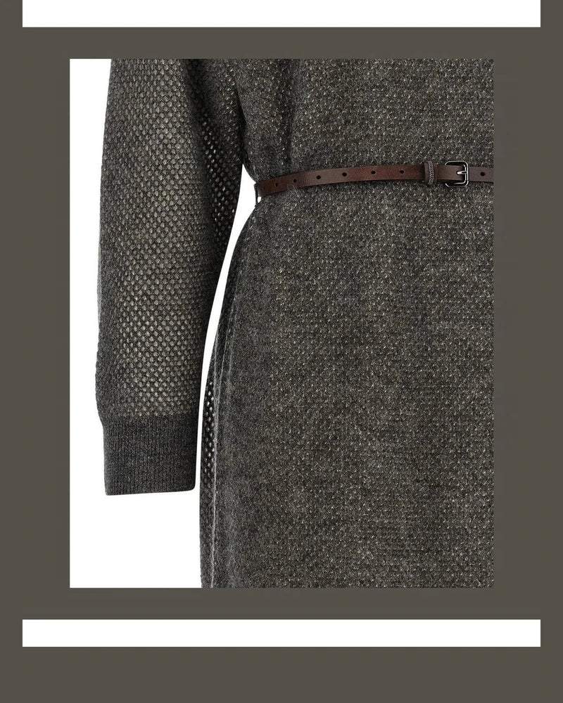 Brunello Cucinelli Dresse in gray — view 4