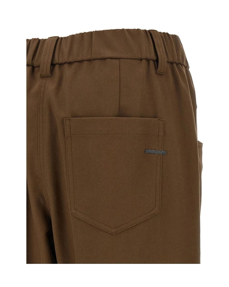 Brunello Cucinelli Chino in brown, Cotton — view 4