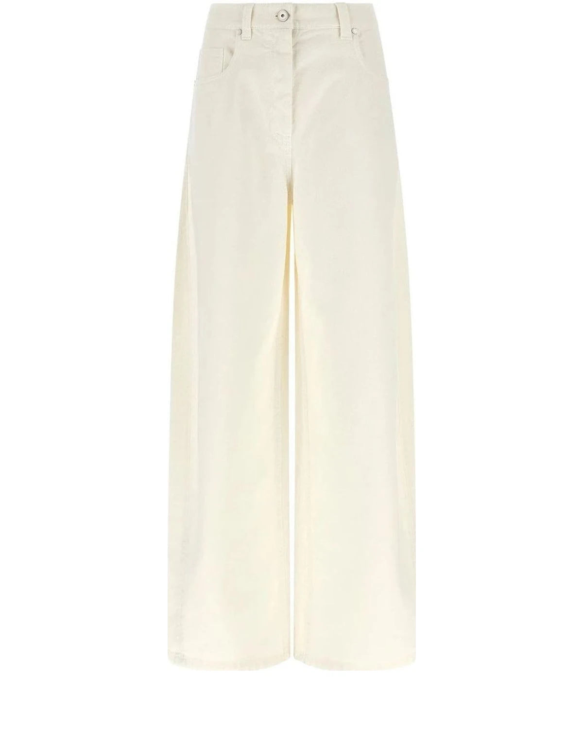 Brunello Cucinelli Jean in white, Cotton