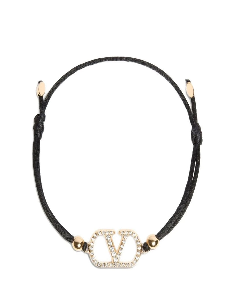 Valentino Garavani Bracelet in black, Polyester