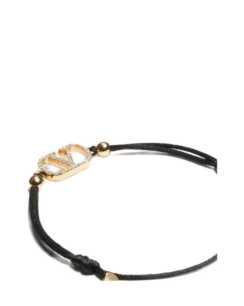 Valentino Garavani Bracelet in black, Polyester — view 2