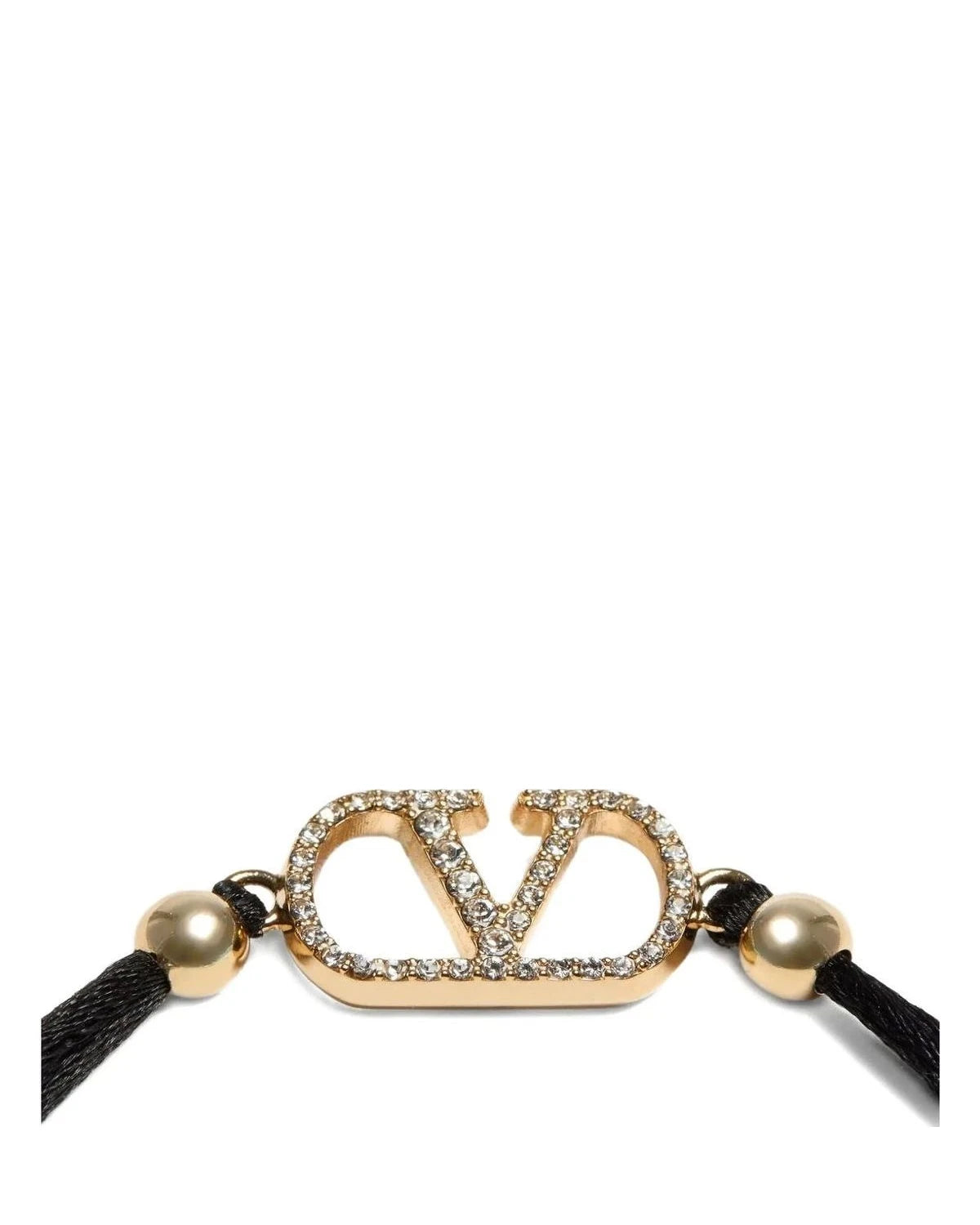 Valentino Garavani Bracelet in black, Polyester — view 3