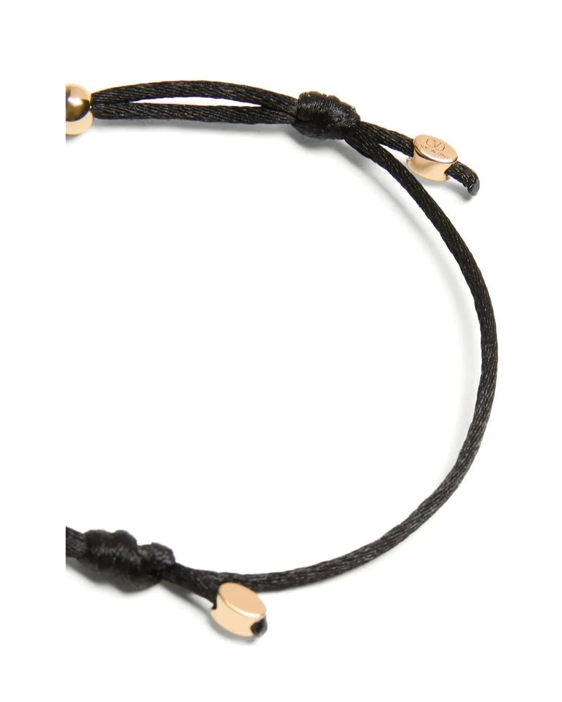 Valentino Garavani Bracelet in black, Polyester — view 4