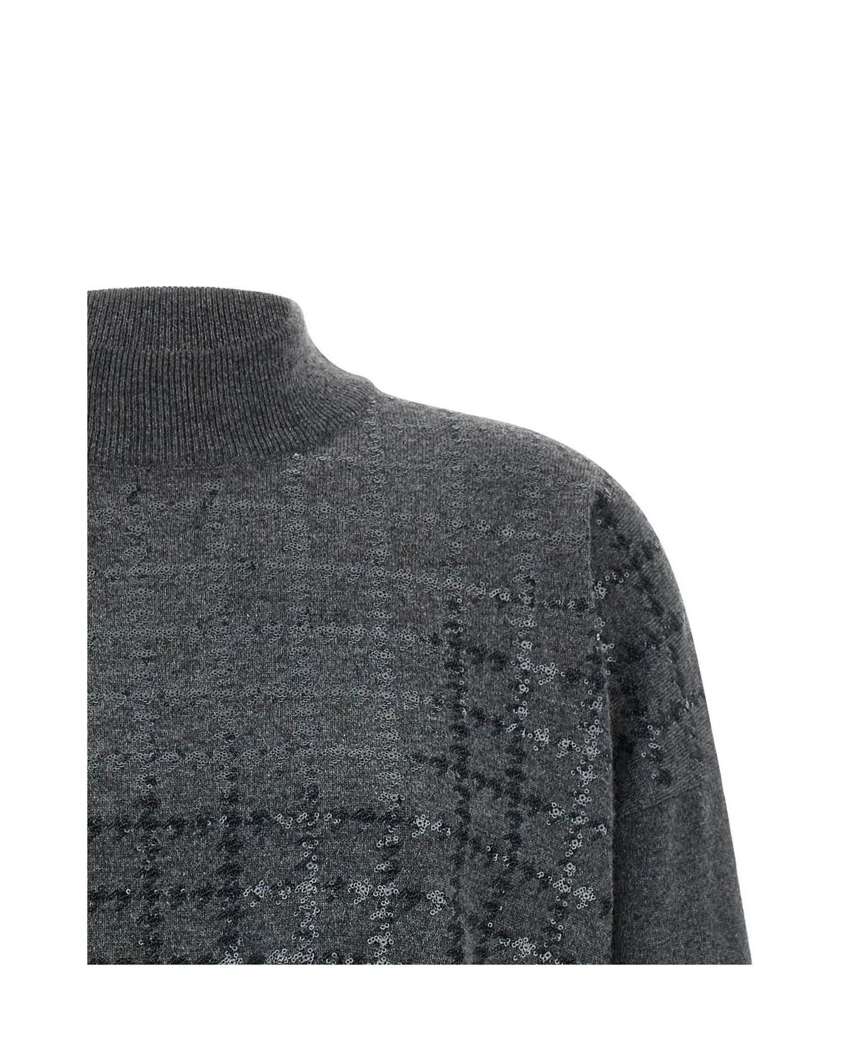 Brunello Cucinelli Sweater in gray — view 3