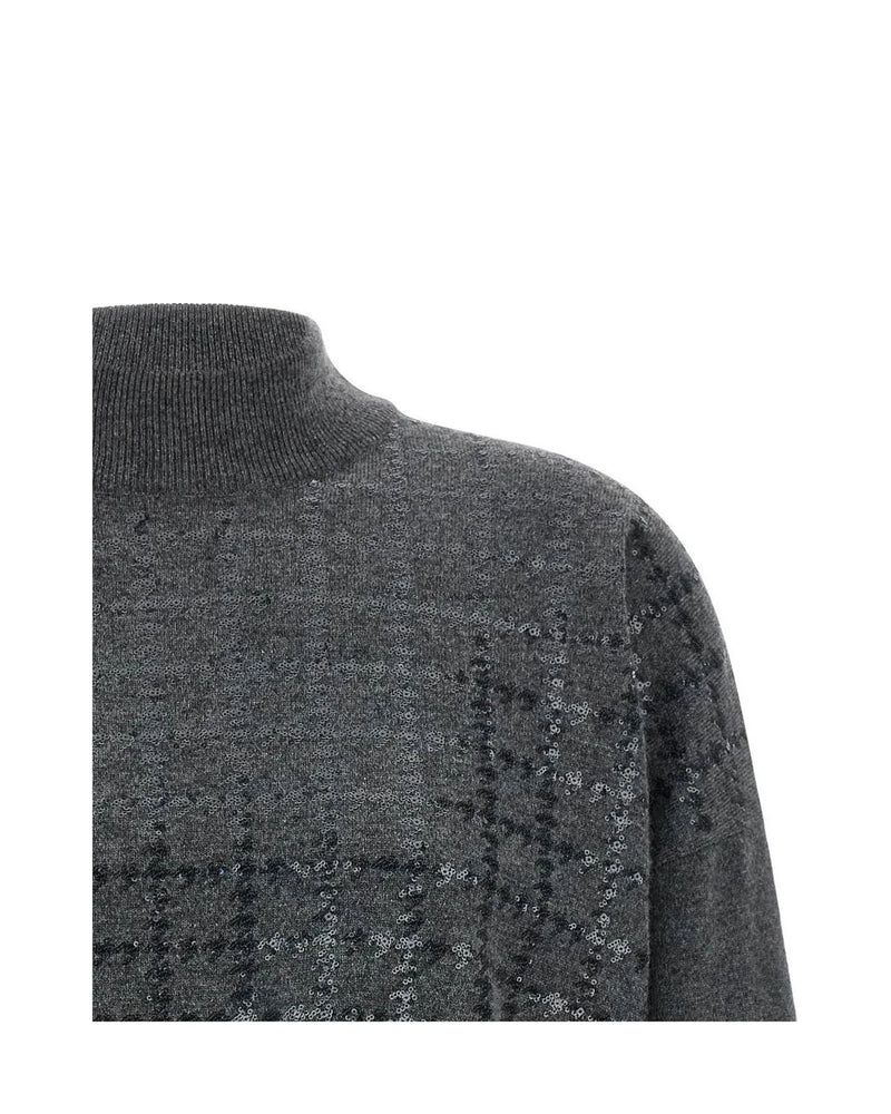 Brunello Cucinelli Sweater in gray — view 3