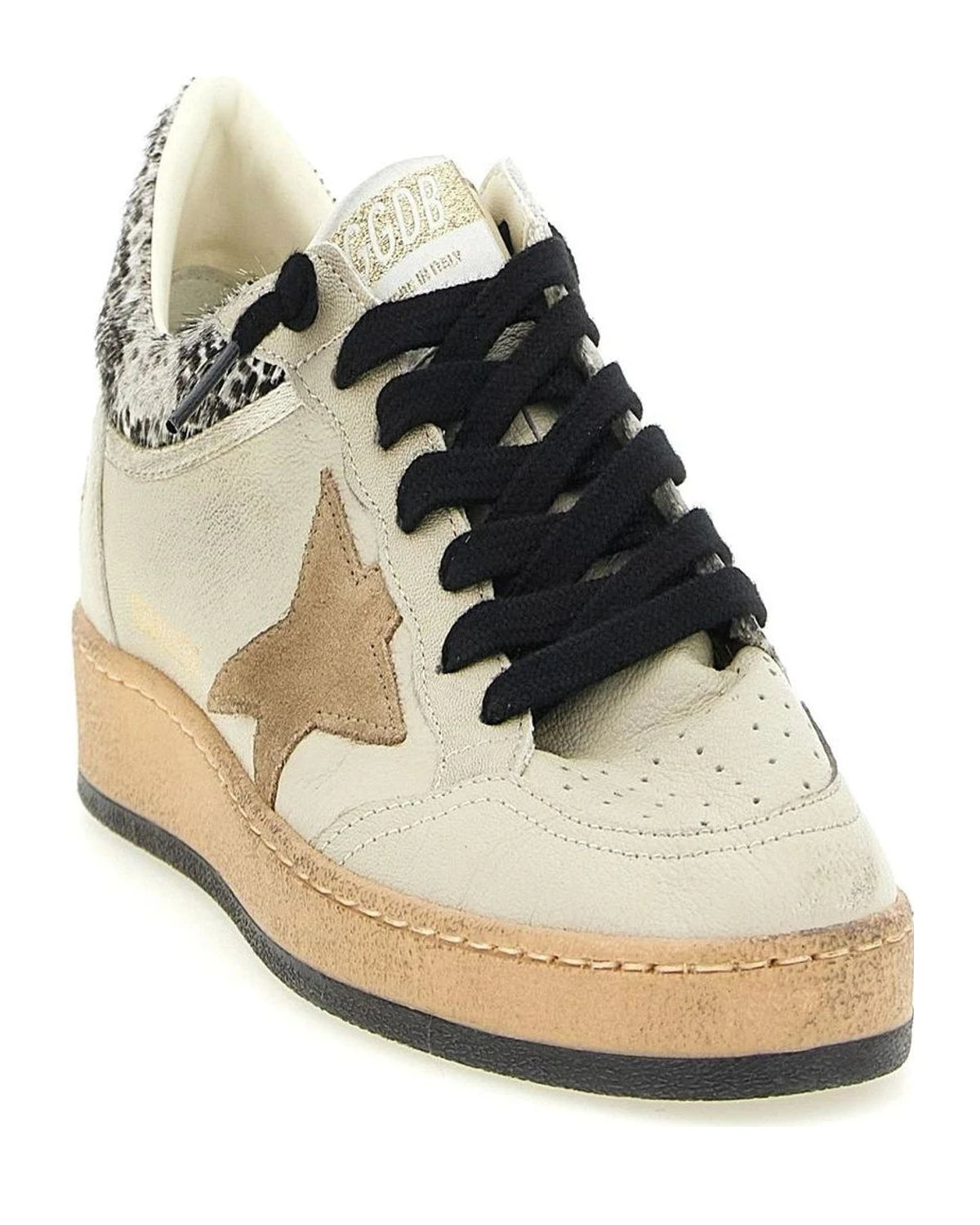Golden Goose Sneakers in beige, Goat Leather — view 3