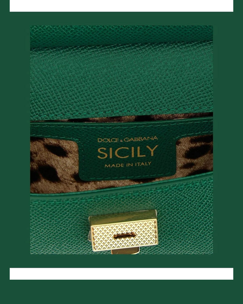 Dolce & Gabbana Satchel Bag in green — view 4
