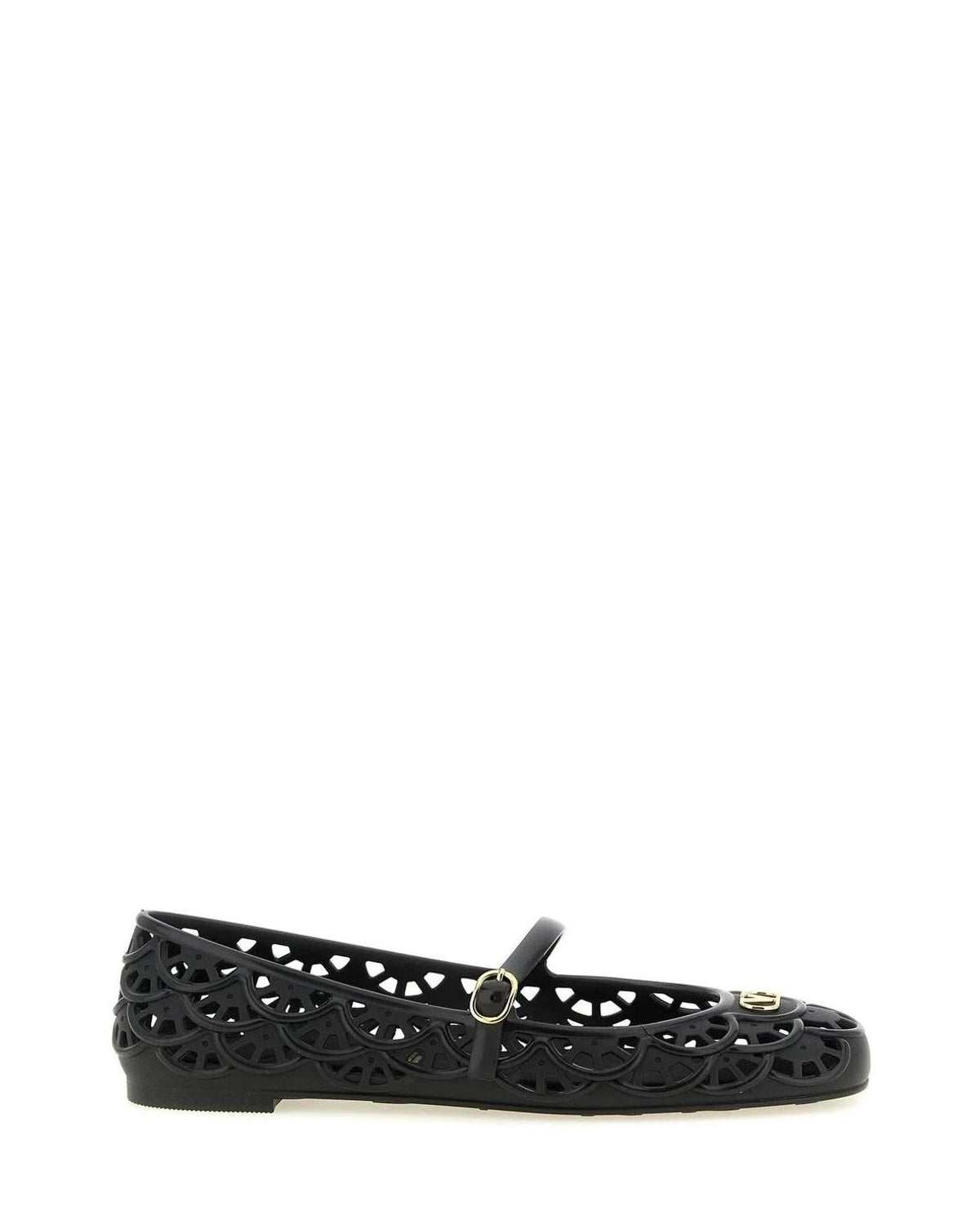 Valentino Garavani Flats in black, Pvc