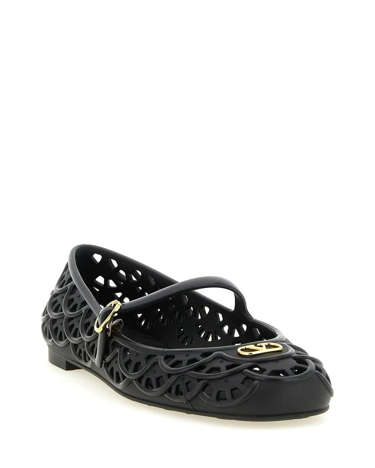 Valentino Garavani Flats in black, Pvc — view 2