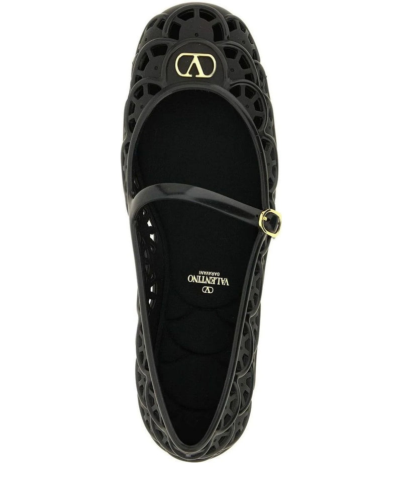 Valentino Garavani Flats in black, Pvc — view 4